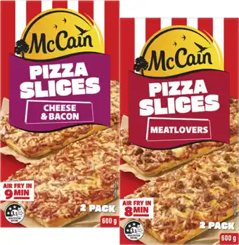 Coles McCain Pizza Slices 600g offer