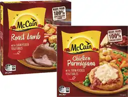 Coles McCain Red Box Plated Meal offer