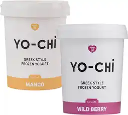 Coles Yo-Chi Greek Style Frozen Yogurt Tub offer