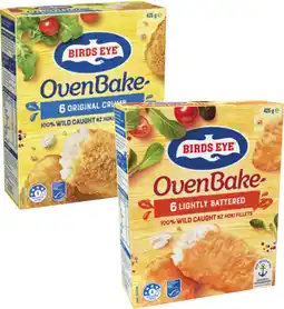 Coles Birds Eye Oven Bake Fish Fillets offer