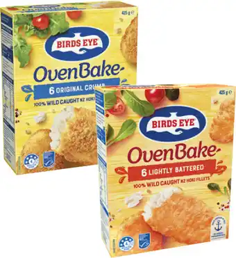 Coles Birds Eye Oven Bake Fish Fillets offer