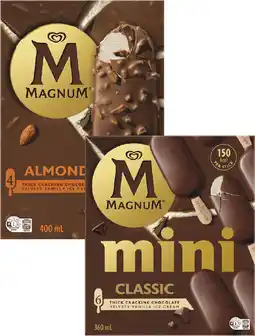 Coles Streets Magnum Sticks- 6 Pack 360mL- 400mL offer