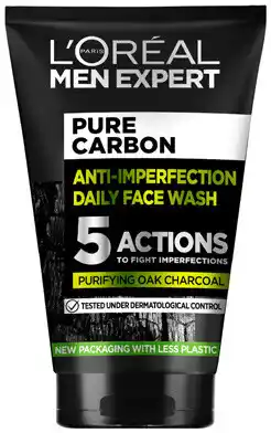 Coles L'Oréal Men Pure Carbon Face Wash offer