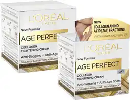 Coles L'Oréal Age Perfect Day or Night Cream 50mL offer