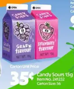 Campbells Wholesale Candy Sours offer