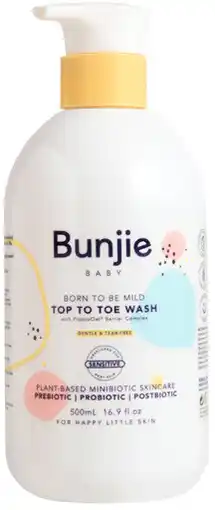 Coles Bunjie Baby Top To Toe Wash offer
