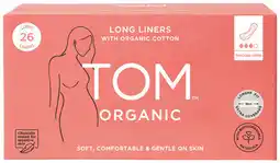 Coles Tom Organic Liners Long Length offer