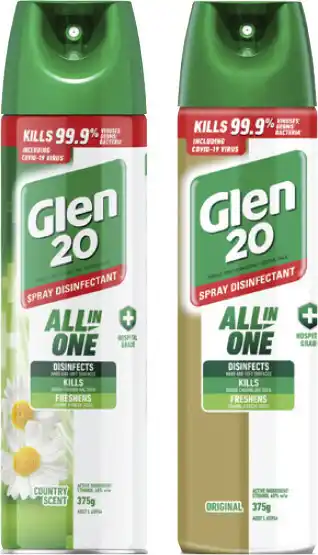 Coles Glen 20 Disinfectant Spray offer