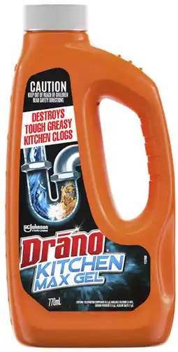 Coles Drano Kitchen Max Gel Drain Cleaner offer