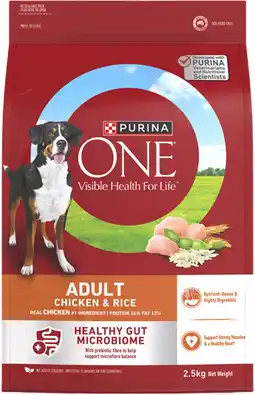 Coles Purina One Dry Dog Food offer