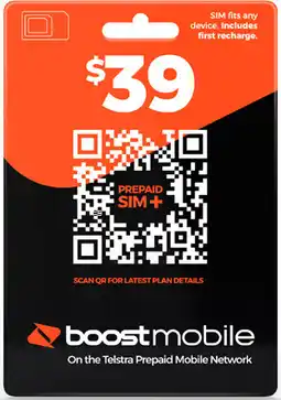 Coles Boost $39 SIM Pack offer