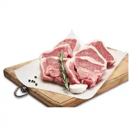 Woolworths Australian Lamb Mid Loin Chops offer
