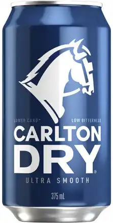 Coles Carlton Dry Cans offer