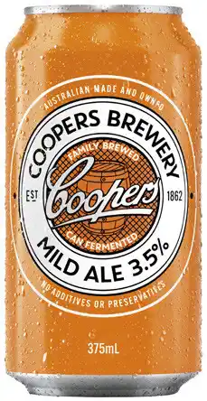 Coles Coopers Mild Ale Cans offer
