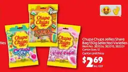 C-Store Distribution Chupa Chups Jellies Share offer
