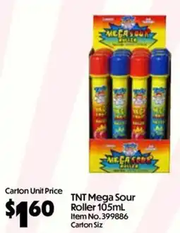 C-Store Distribution TNT Mega Sour Roller offer