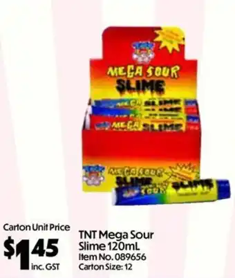 TNT Mega Sour Slime