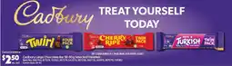 C-Store Distribution Cadbury Large Chocolate Bar Selected Varieties offer