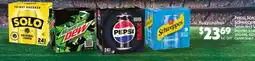 C-Store Distribution Pepsi, Solo, Schweppes Selected Varieties offer