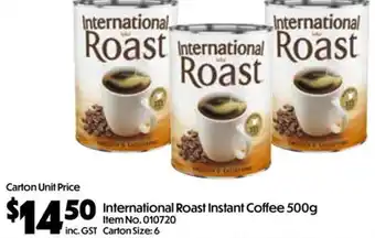 International Roast Instant Coffee