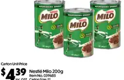 C-Store Distribution Nestlé Milo offer