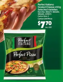 C-Store Distribution Perfect Italiano Grated Cheese offer