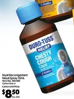 C-Store Distribution Nyal Decongestant Nasal Spray offer