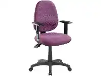 Officeworks Pago Matrix II Plus Heavy-Duty Ergonomic Chair Arms Plum offer