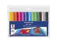 Officeworks Staedtler Noris Club Jumbo Coloured Markers Pack 12 offer