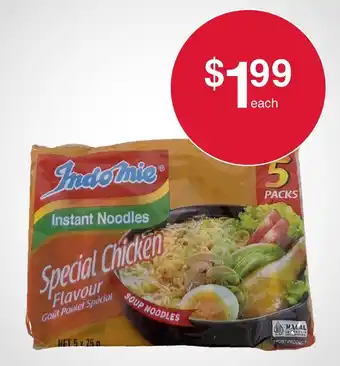 Australian Butchers Store Indomie Instant Noodles Special Chicken offer