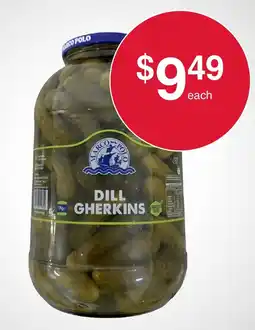 Australian Butchers Store Marco Polo Dill Gherkins offer