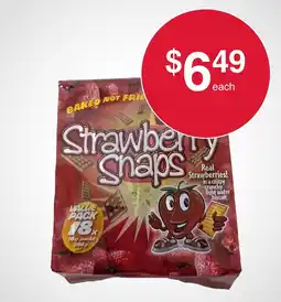 Australian Butchers Store Strawberry Snaps offer