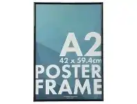 Officeworks Lifestyle Brands A2 Poster Frame Black offer