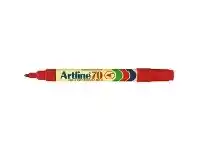 Officeworks Artline 70 Permanent Marker Red offer