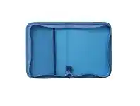AusInc A5 Zipped Document Folder Blue