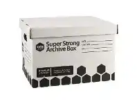 Officeworks Marbig Super Strong Archive Boxes 2 Pack offer