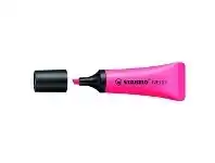 Officeworks Stabilo Neon Highlighter Pink offer