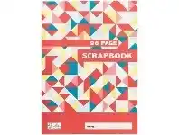 Studymate 330x240 70gsm Scrapbook 96 Page Geo