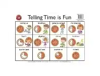 Officeworks Learning Can Be Fun Desk Mat Time Telling Time Is Fun offer