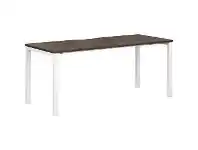 Officeworks Stilford S2 Pro Version 3 Desk 1800 x 750mm Walnut/White offer