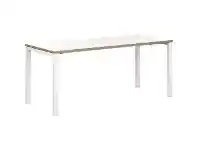 Officeworks Stilford S2 Pro Version 3 Desk 1800 x 750mm White/Oak/White offer