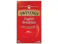 Officeworks Twinings English Breakfast Tea 50 Pack offer