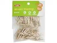 Officeworks Kadink Tiny Pegs Natural 50 Pack offer