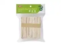 Officeworks Kadink Craft Sticks Natural 180 Pack offer