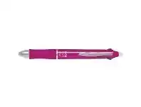 Officeworks Pilot Frixion 3 Colour Erasable Gel Pen Pink Metal Barrel offer