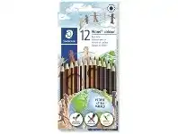 Officeworks Staedtler People Of The World Coloured Pencils 12 Pack offer