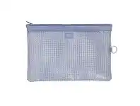 Officeworks Lihit Lab Mesh Document Wallet A4 Blue offer