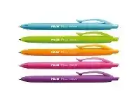 Milan P1 Touch Coloured Retractable Ballpoint Pens 5 Pack