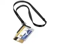Officeworks Durable Duo ID Card Holder with Lanyard offer