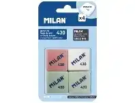 Officeworks Milan Compact Eraser Refill 4 Pack offer